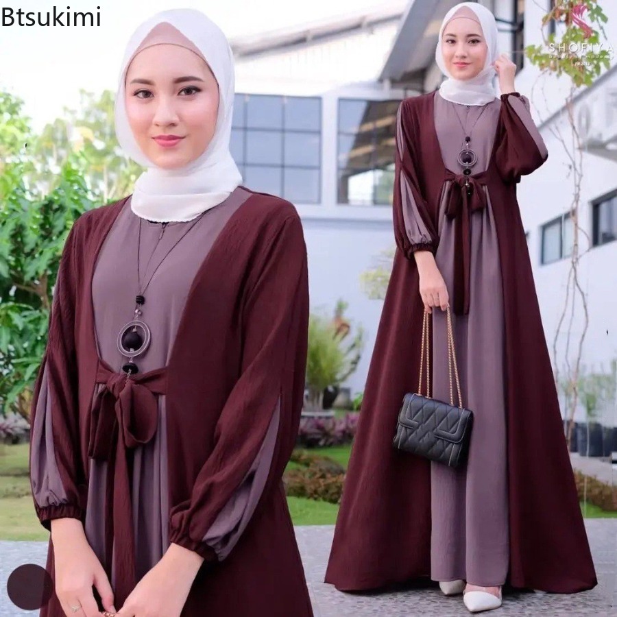 Abaya Modest Wear - Eleganckie abaje dla arabskich muzułmanek, sukienki