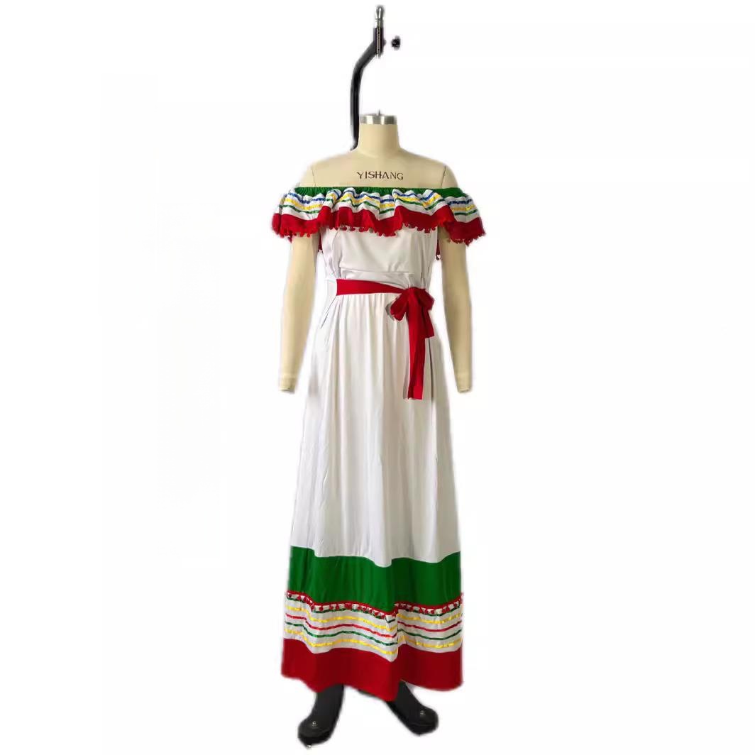 Ethnic Style Dresses - Nowa tradycyjna etniczna sukienka na Halloween