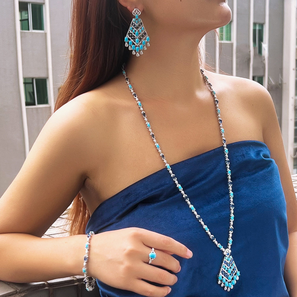 CWWZircons 4 szt. Elegancki Ni – Ethnic Fashion In Dubai recenzja i cena