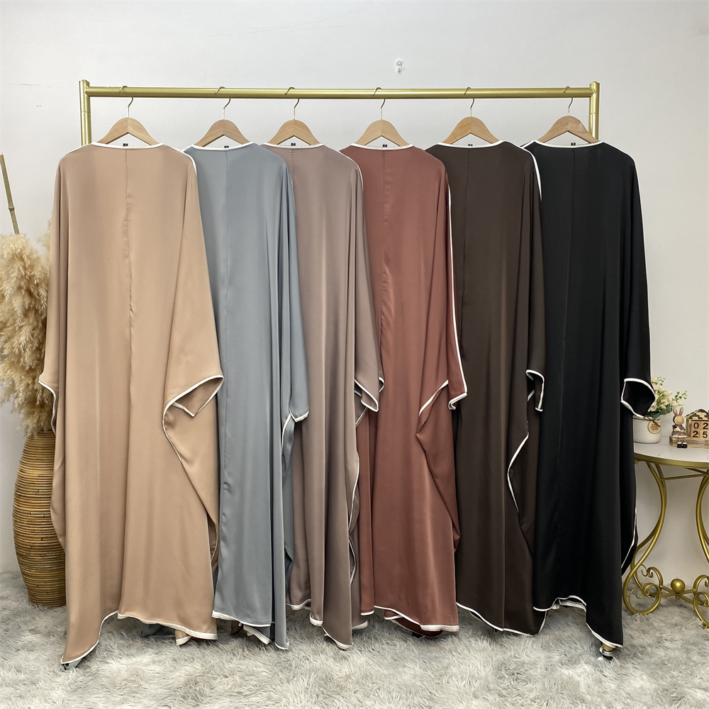 Elegancka satynowa abaja kimon – Abaya Modest Wear recenzja i cena