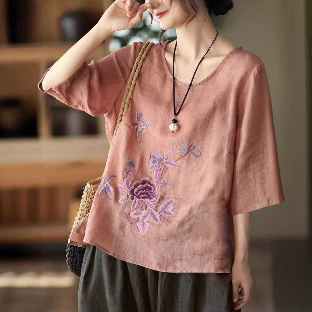 Damska bluzka letnia plus size – Ethnic Fashion For Ladies recenzja i cena