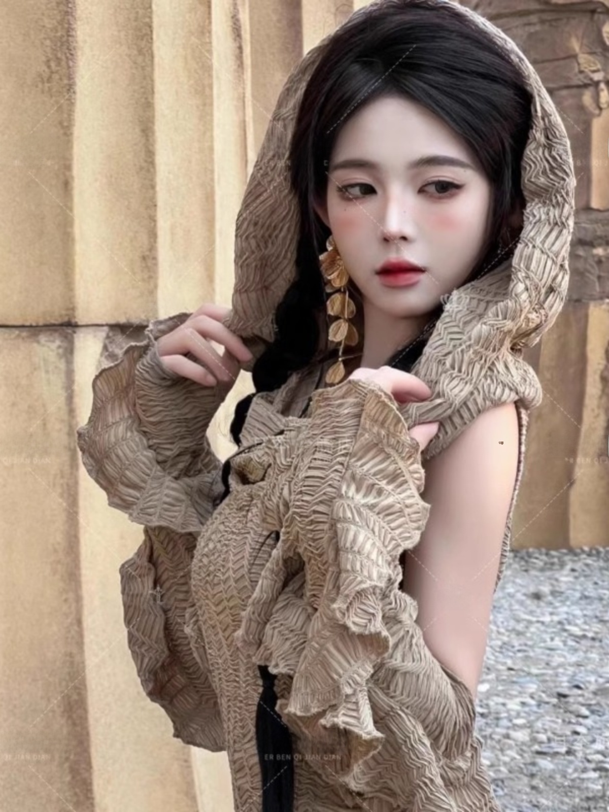 Długa sukienka w stylu pustynn – Ethnic Style Dresses recenzja i cena