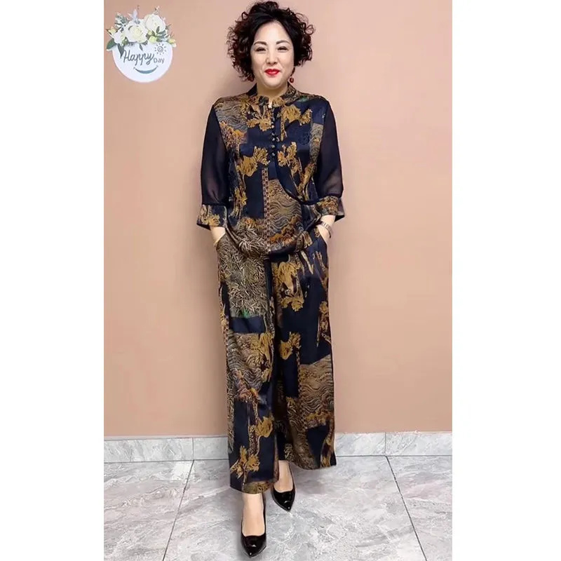 2025 Nowy zestaw spodni z szer – Ethnic Fashion For Ladies recenzja i cena