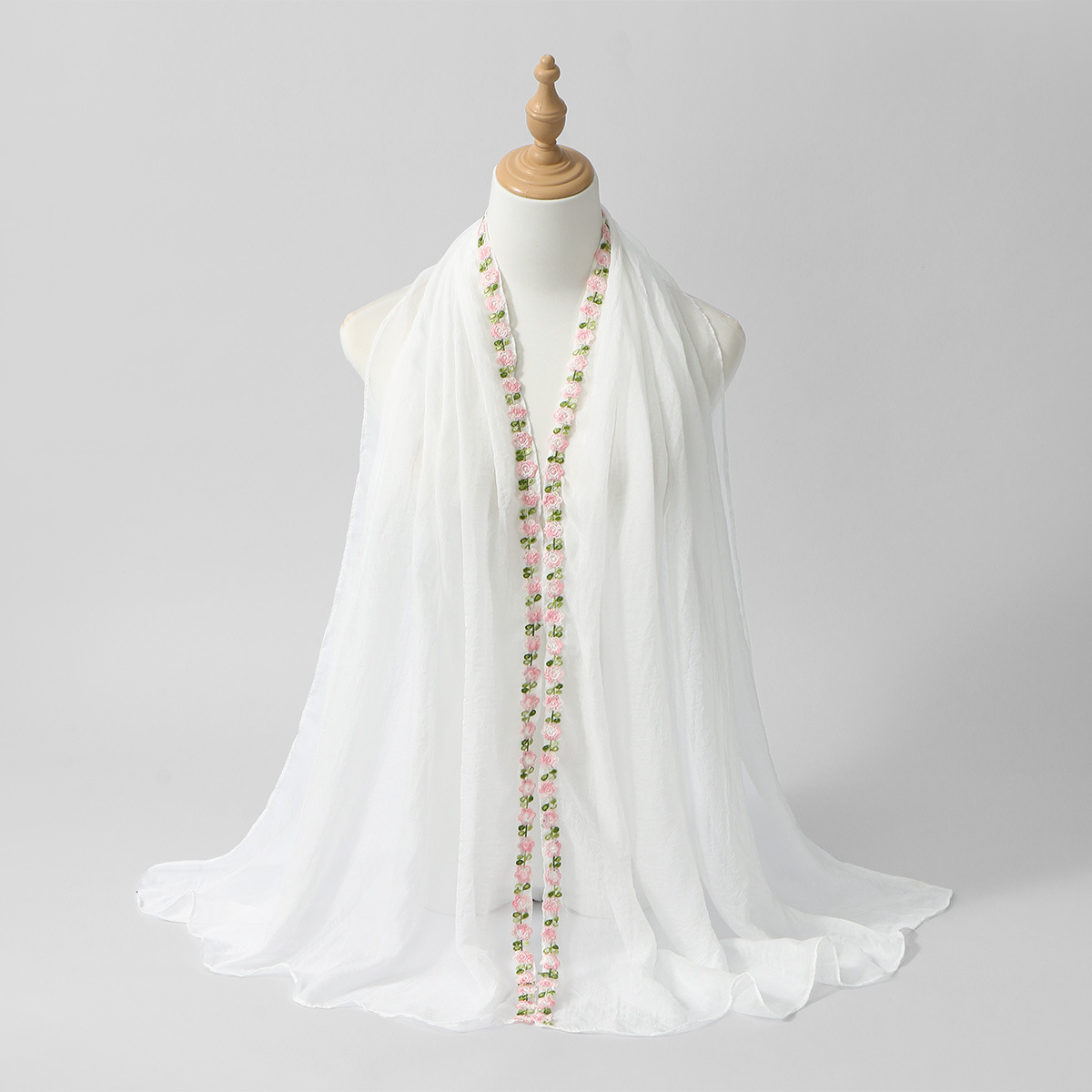 Nowa Długa Chusta Szyfonowa z  – Ethnic Fashion For Ladies recenzja i cena