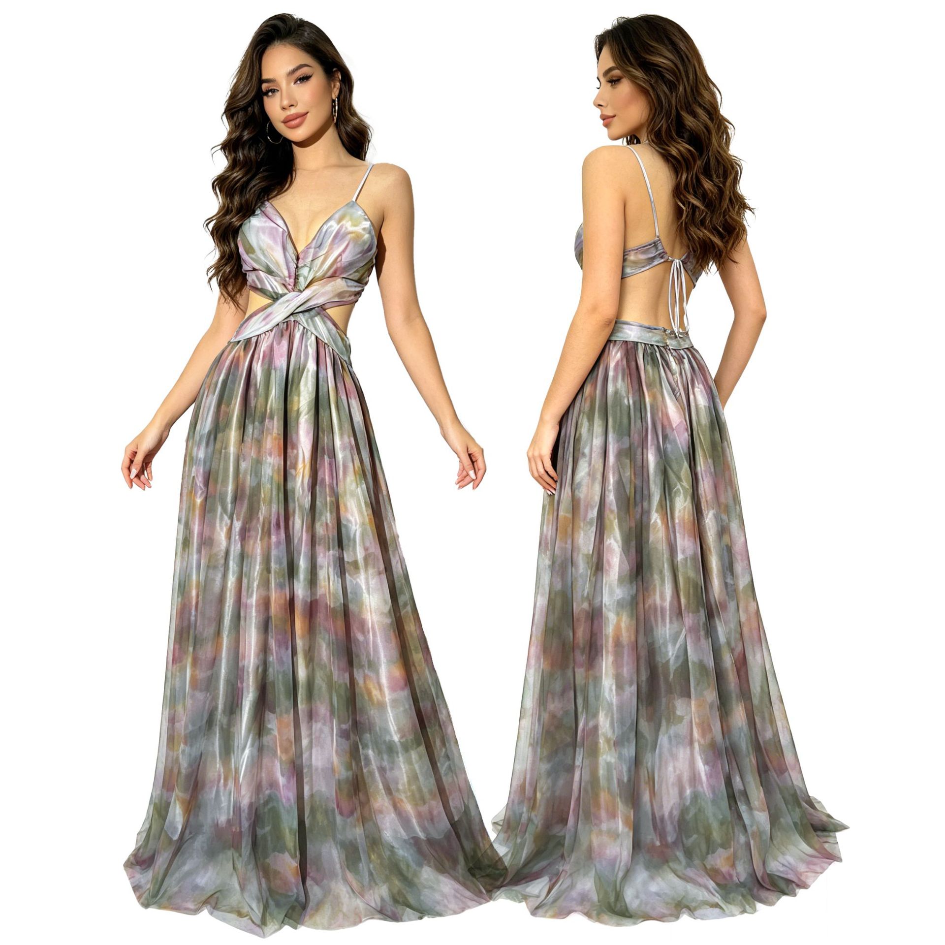 Seksowna sukienka bez ramiącze – Ethnic Style Dresses recenzja i cena