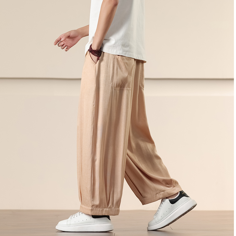Męskie luźne spodnie z szeroki – Ethnic Fashion Men recenzja i cena