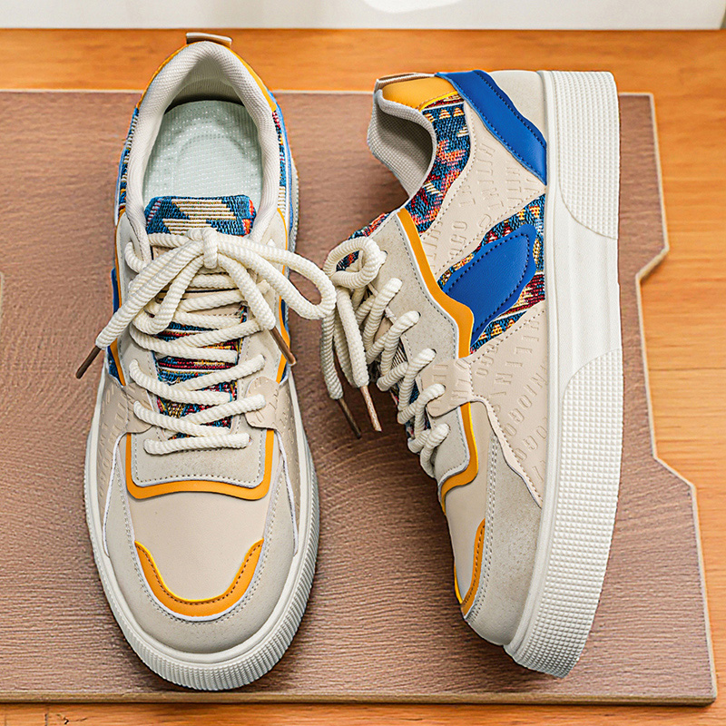 Męskie sneakersy vintage z pat – Fashion Ethnic Wear For Men recenzja i cena