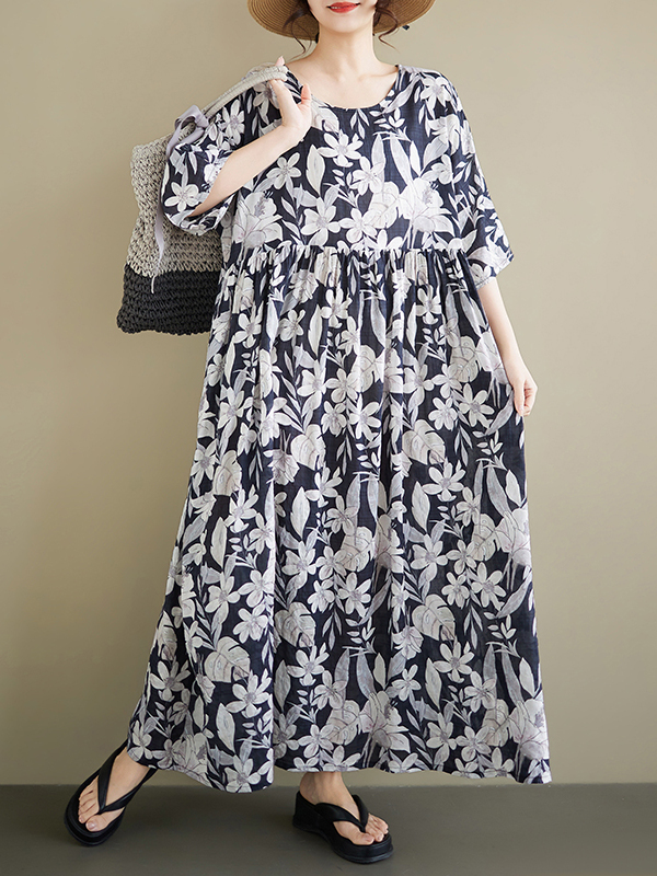 Letnia sukienka ciążowa plus s – Ethnic Style Dresses recenzja i cena