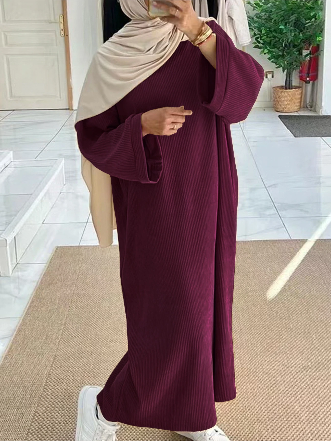 Eid muzułmanki skromne sukienk – Abaya Modest Wear recenzja i cena