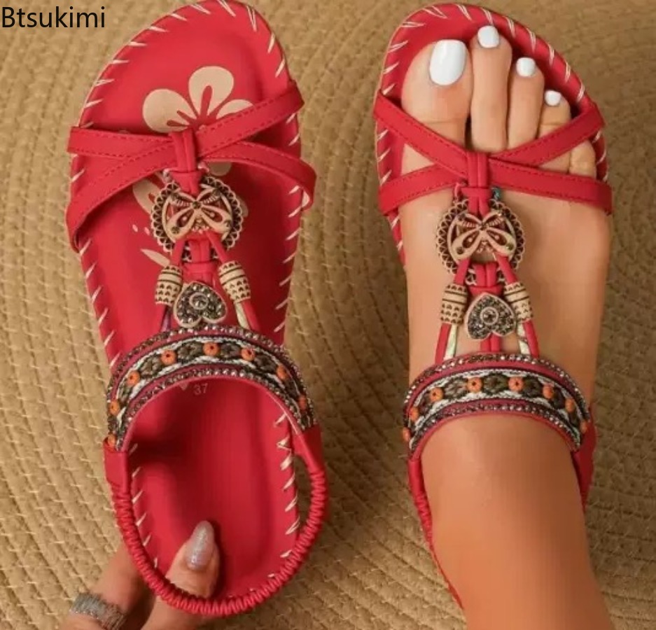 Damskie sandały w stylu bohemy – Ethnic Fashion For Ladies recenzja i cena