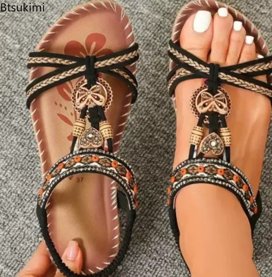 Damskie sandały w stylu bohemy – Ethnic Fashion For Ladies recenzja i cena