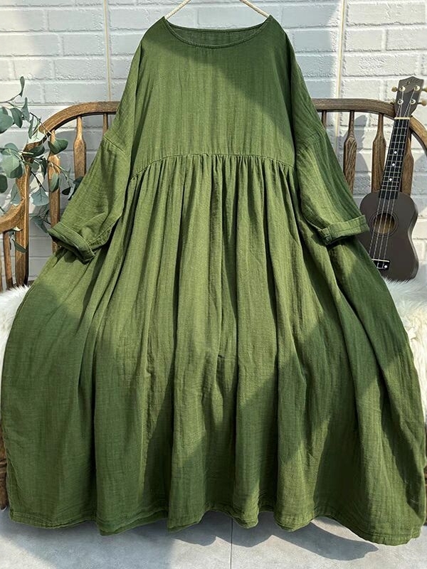 Jaskrawa, retro długa sukienka – Ethnic Style Dresses recenzja i cena