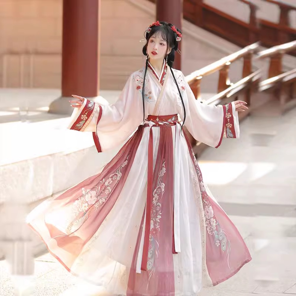 Hanfu chińska tradycyjna sukie – Ethnic Style Dresses recenzja i cena