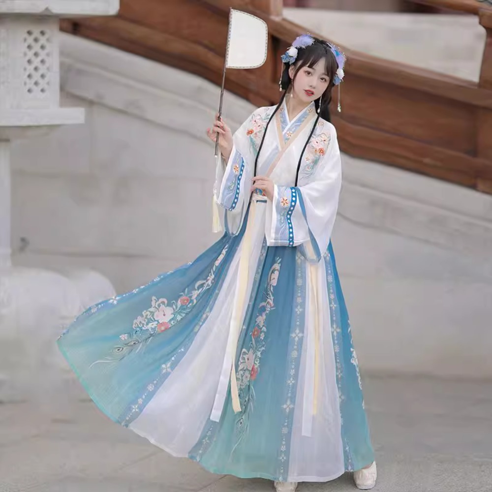 Hanfu chińska tradycyjna sukie – Ethnic Style Dresses recenzja i cena