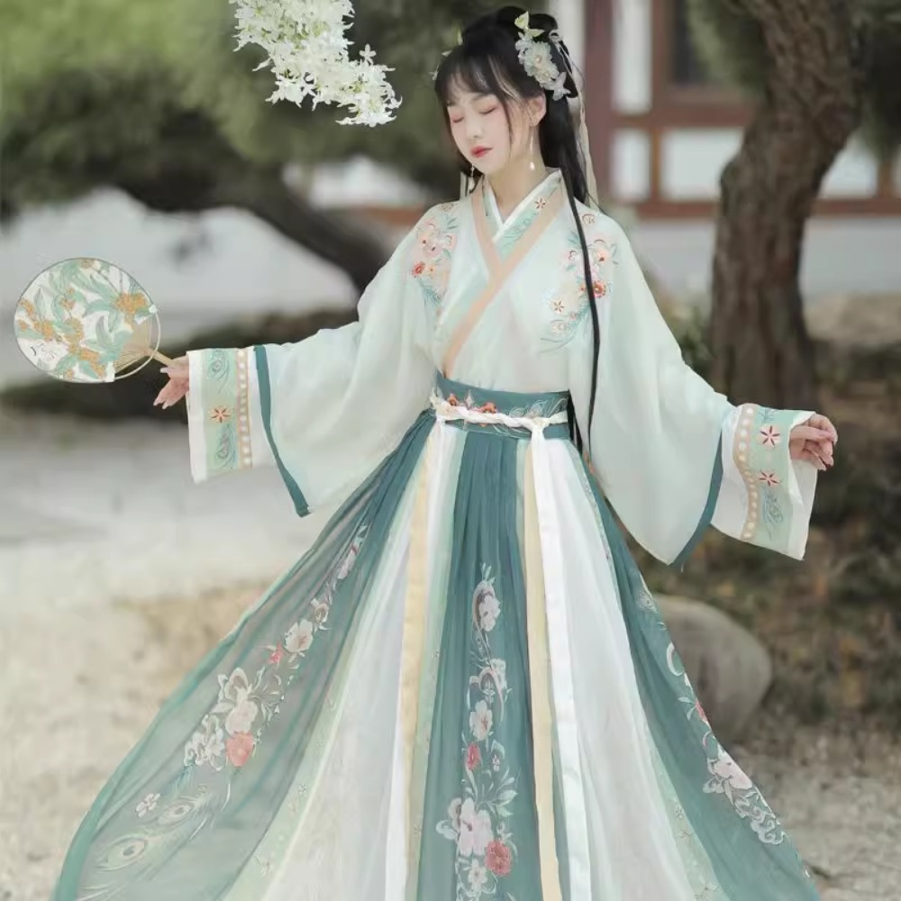 Hanfu chińska tradycyjna sukie – Ethnic Style Dresses recenzja i cena